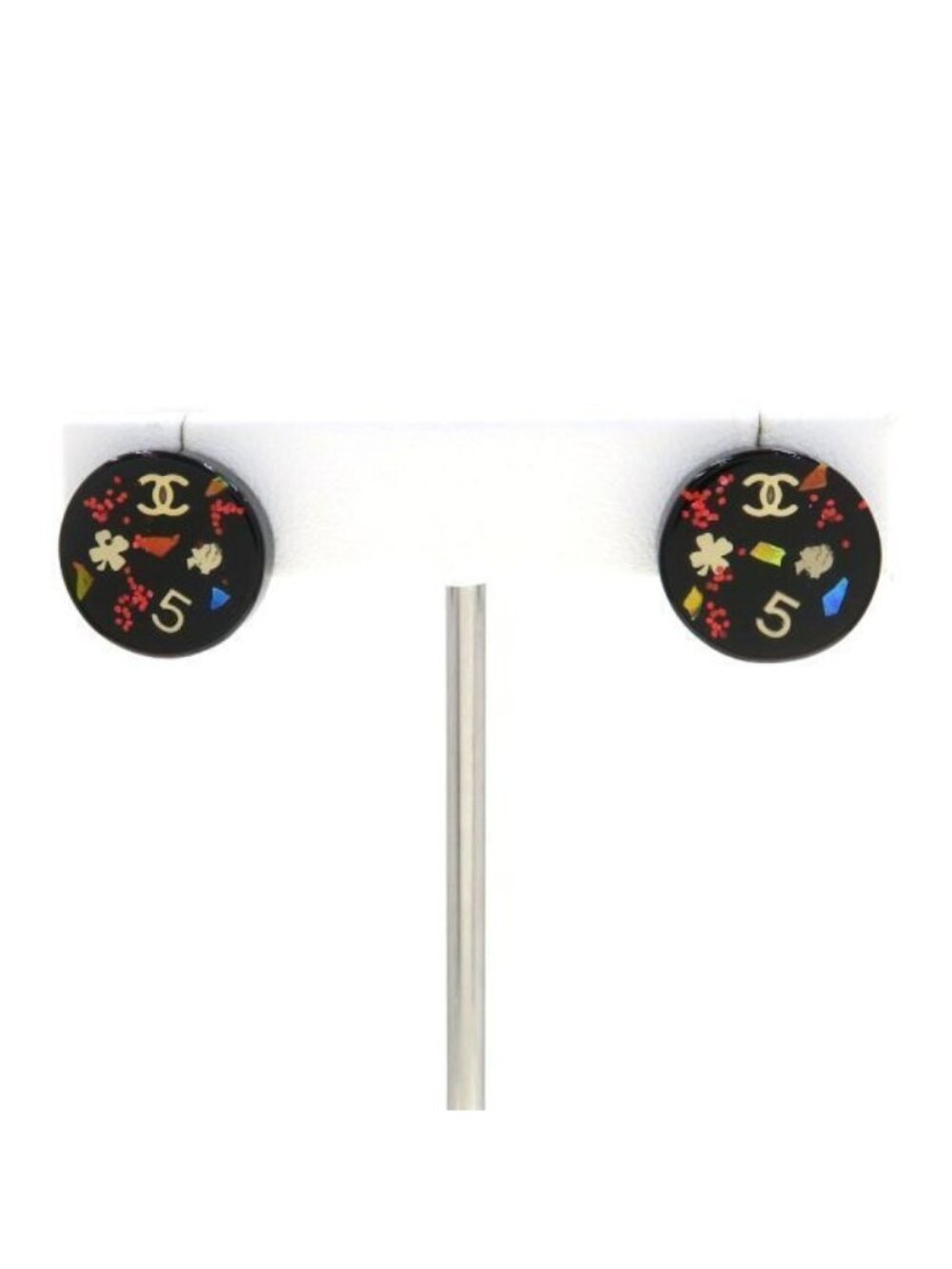 Chanel Earrings Silver